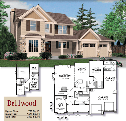 Dellwood Custom Home in Vancouver WA