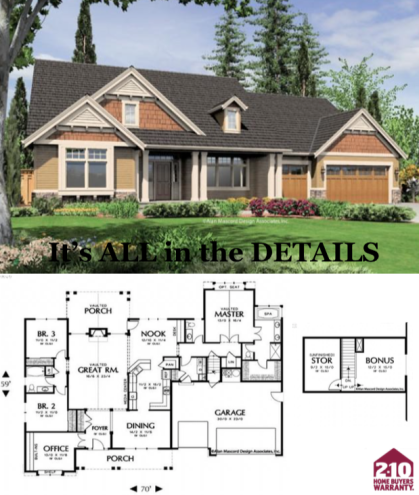 Willard 2400 Square Foot Custom Home in Vancouver WA