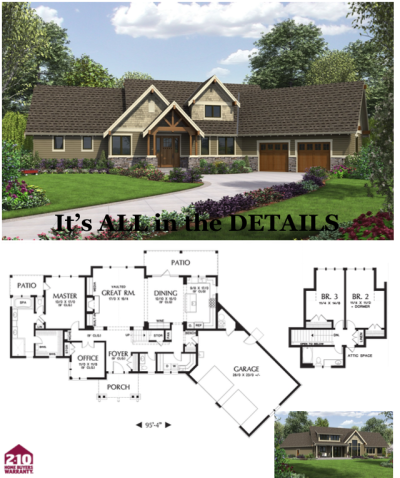 The Ferguson Custom Home  House  Plan  Rain Creek 